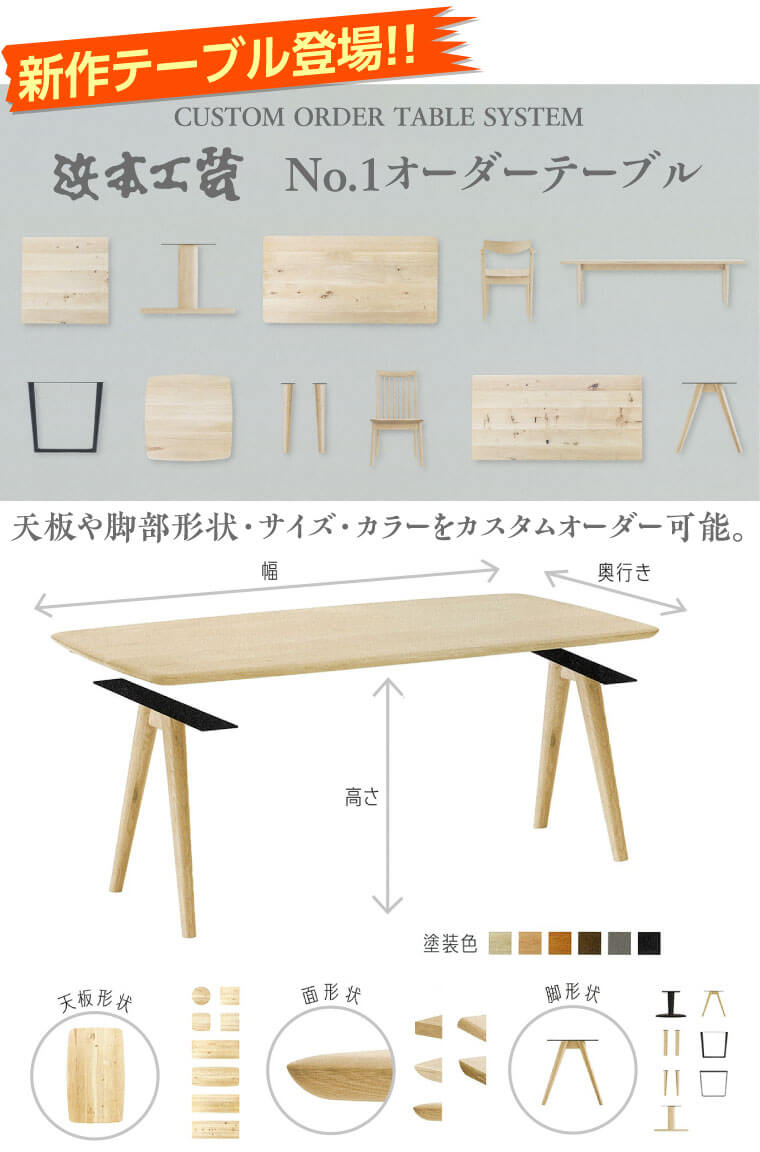 No.1オーダーテーブル