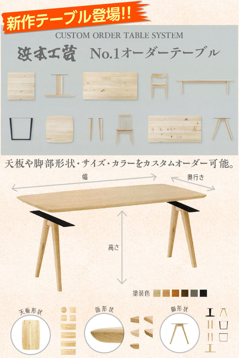 No.1オーダーテーブル