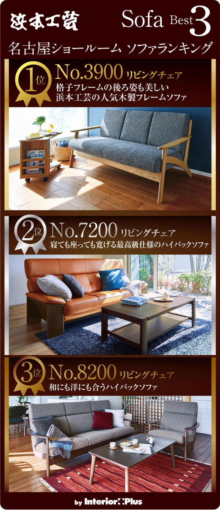 浜本工芸名古屋ソファランキング