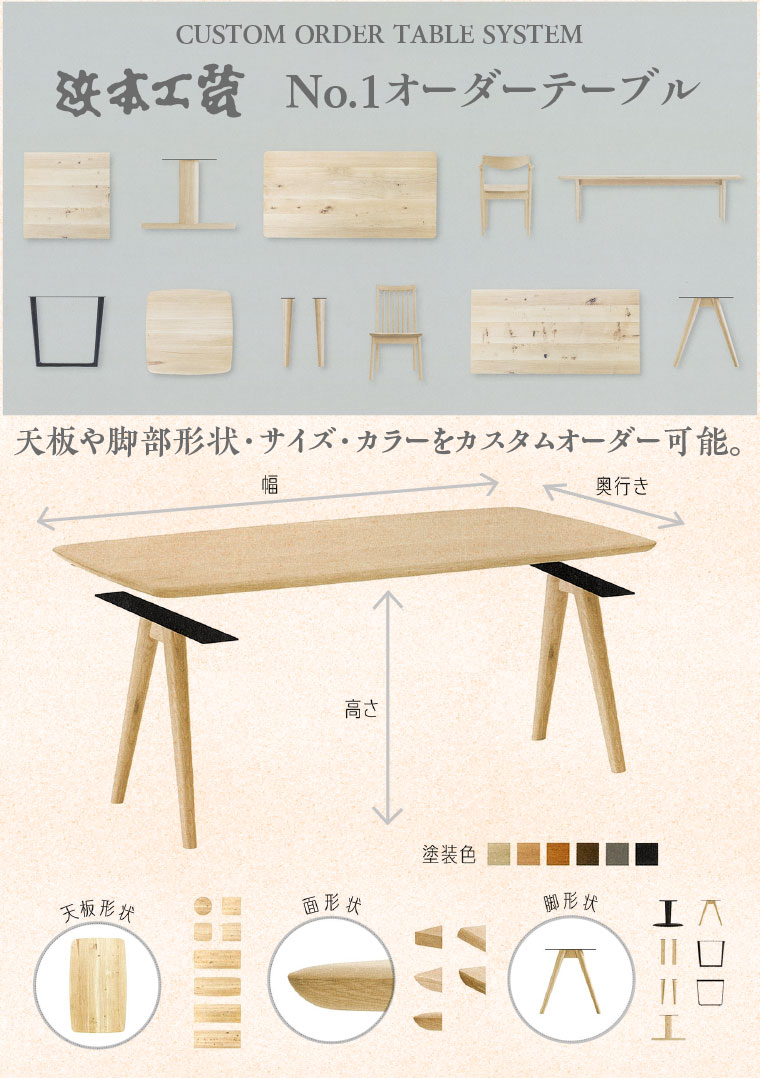 No.1オーダーテーブル